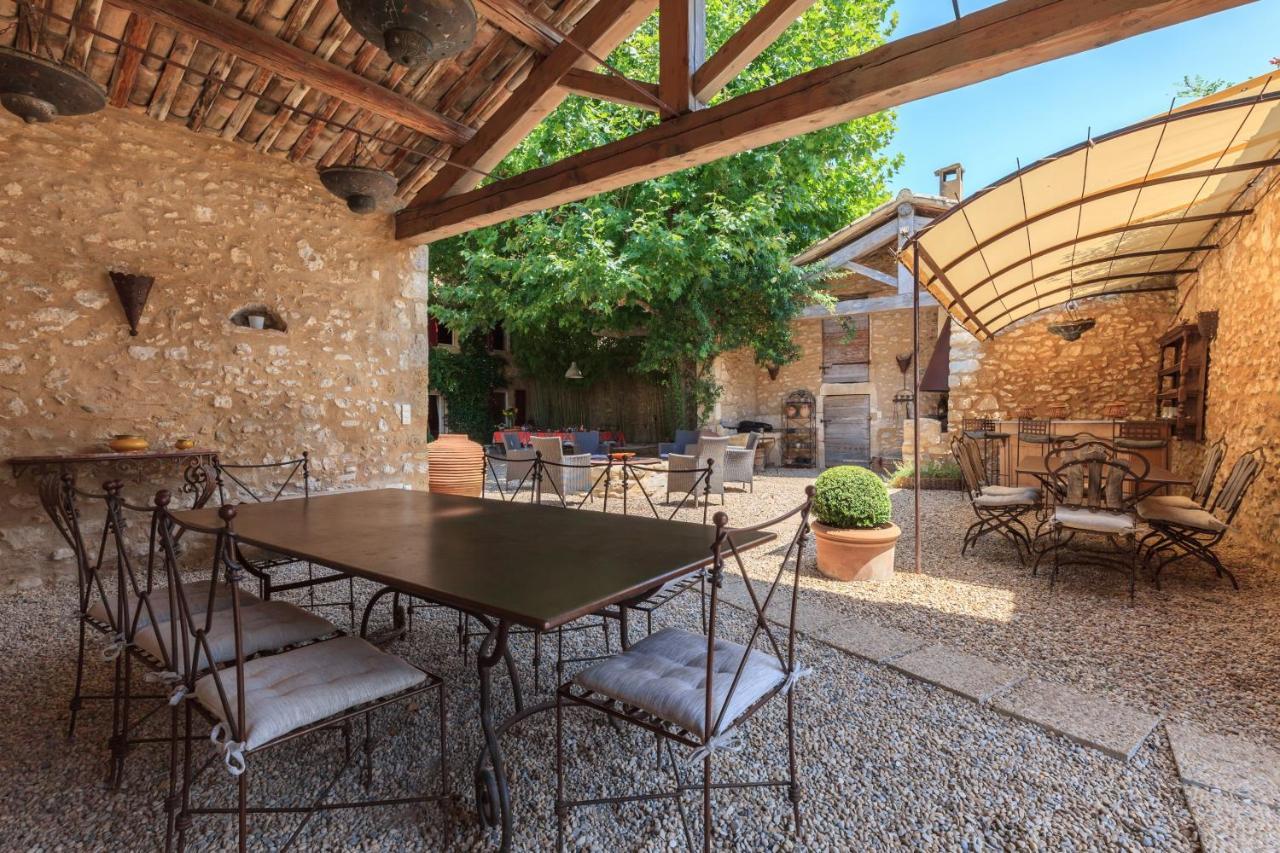 卢维尔希瑟酒店 Robion en Luberon 外观 照片